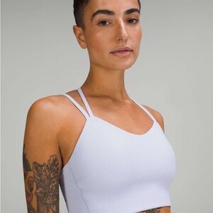 Lululemon Like a Cloud Ribbed Longline Bra *Light Support, B/C Cup
Pastel Blue